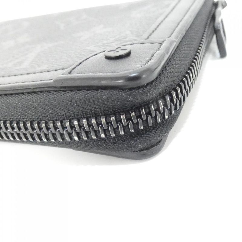 Louis Vuitton Monogram Eclipse Trunk Zippy Wallet M80558 Wallet