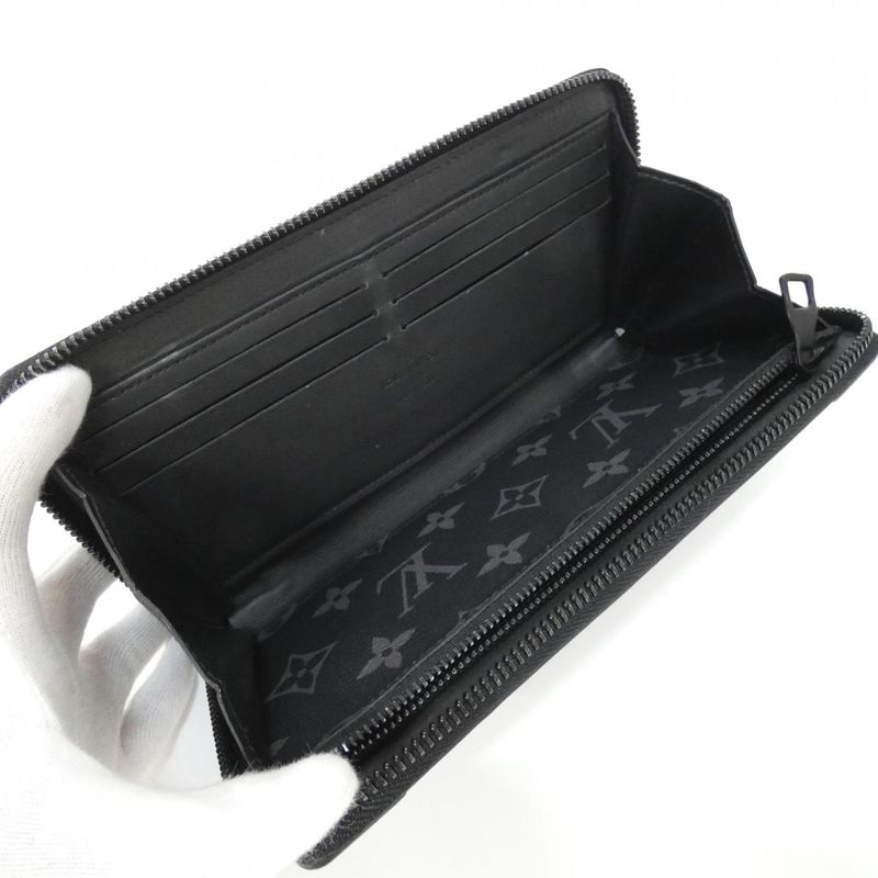 Louis Vuitton Monogram Eclipse Trunk Zippy Wallet M80558 Wallet