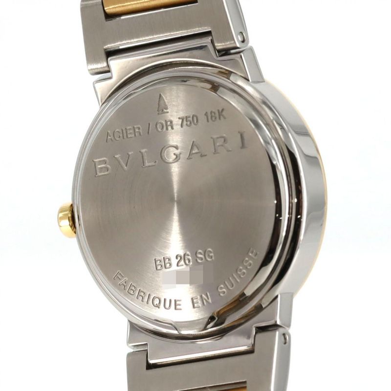 Bulgari Combi Bb26sg Bb26wsgd Ssxyg Quartz