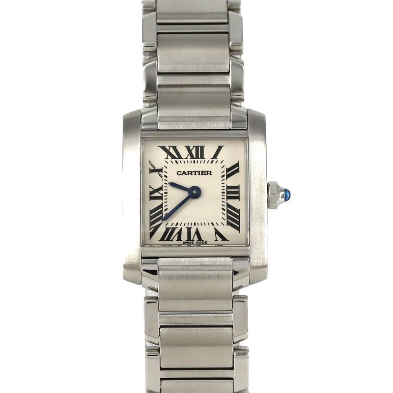 Cartier Tank Francaise SM W51008q3 SS Quartz