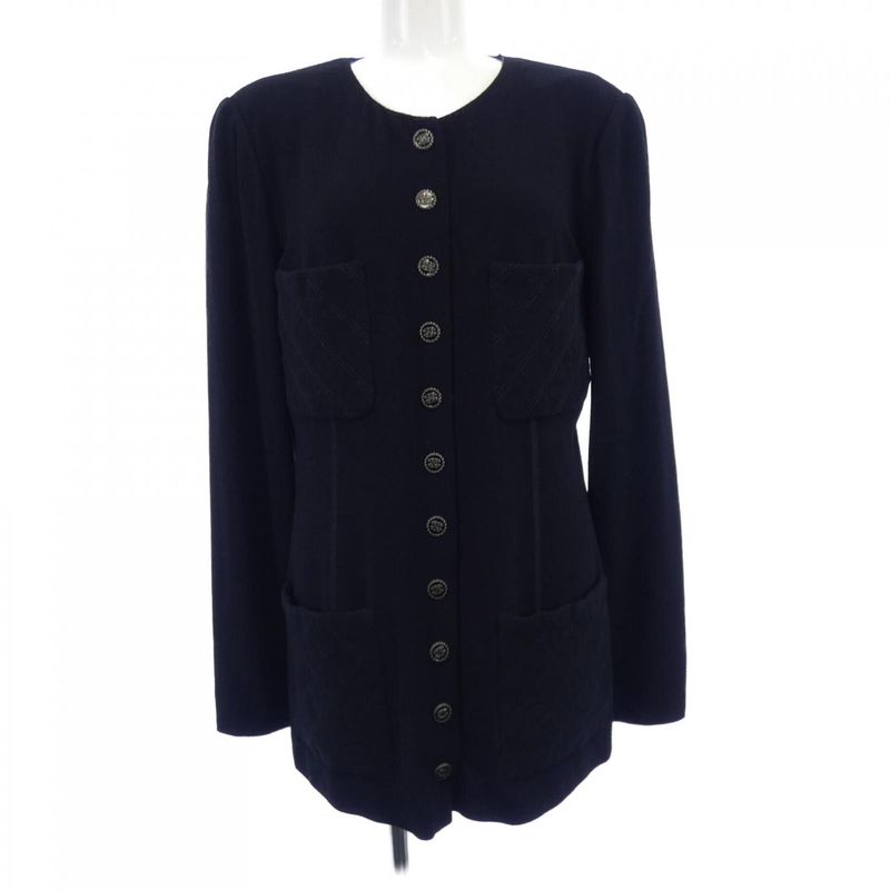 Chanel P61292v46593 19S Collarless Jacket