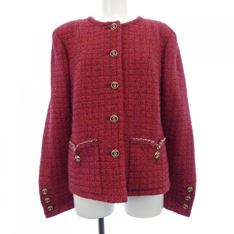 Chanel Look7 P75484v60450 23B Collarless Jacket