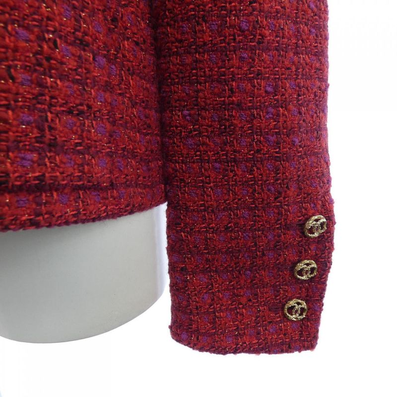 Chanel Look7 P75484v60450 23B Collarless Jacket