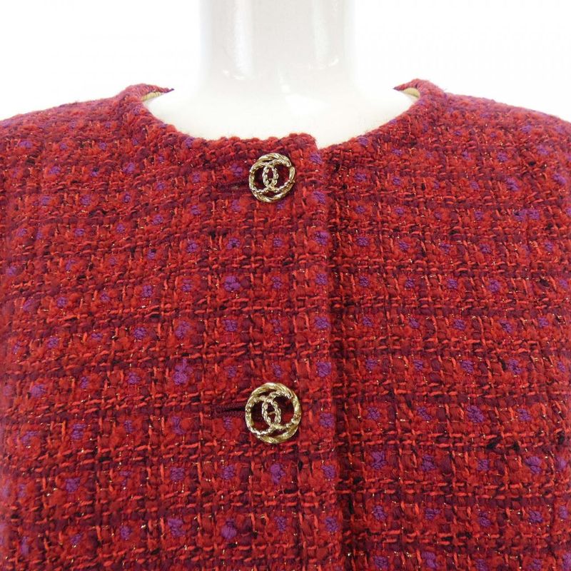 Chanel Look7 P75484v60450 23B Collarless Jacket
