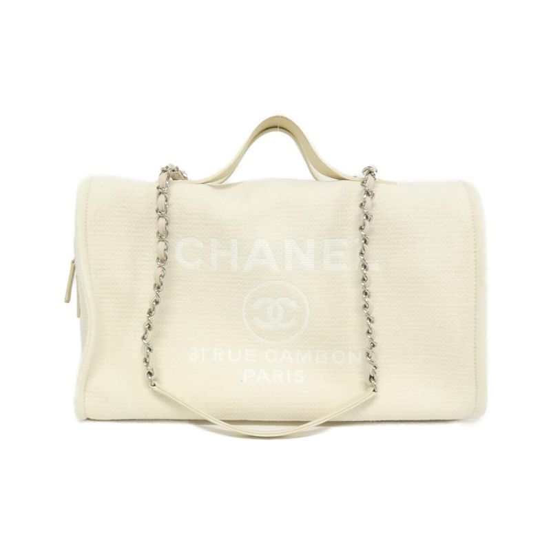 Chanel Deauville Line As4166 Boston Bag