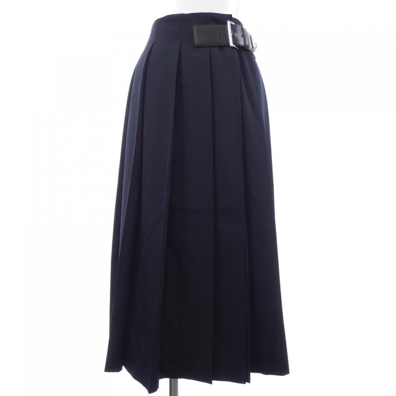 Prada Triangle Logo P122ue S221 108N Skirt