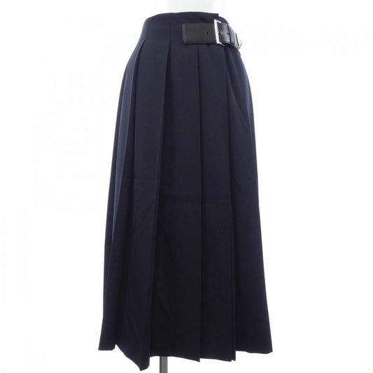 Prada Triangle Logo P122ue S221 108N Skirt