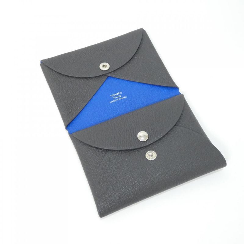 Hermes Calvi Duo Verso 083038ck Coin Case