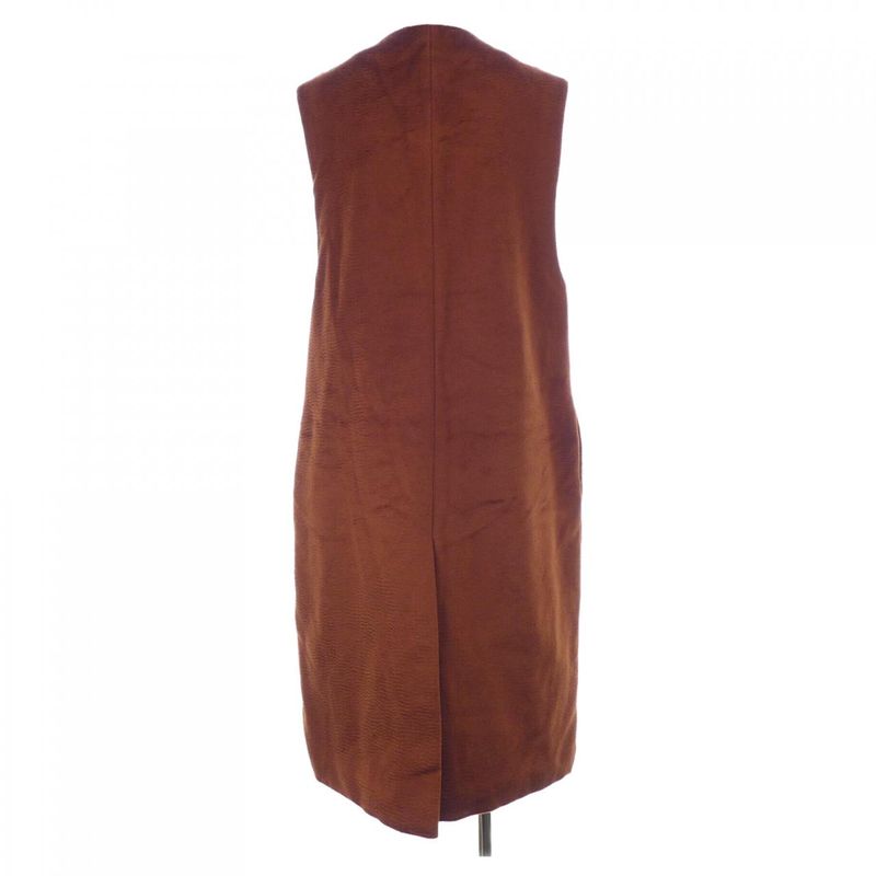 Hermes Clous De Sel Toile Premium 3h0124dh Long Vest