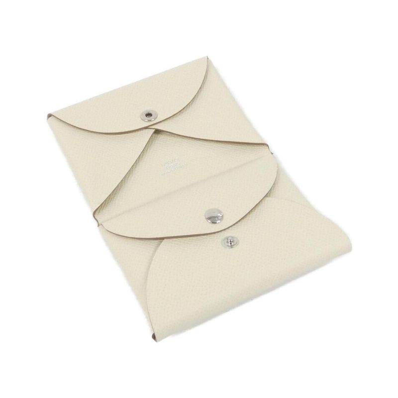 Hermes Calvi Duo 083035ck Coin Case