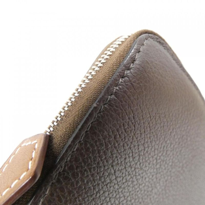 Hermes Collier DE Chiens Silk In Compact 085244ck Wallet