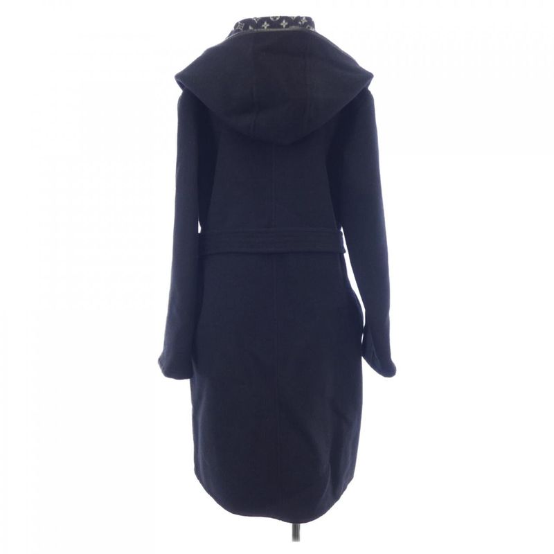 Louis Vuitton Hooded Wrap Coat Fgco40qwe Coat
