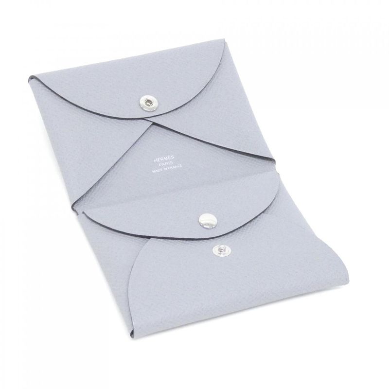 Hermes Calvi Duo 083035ck Coin Case