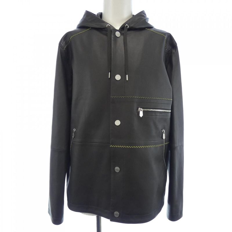 Hermes *31-5004 Leather Jacket