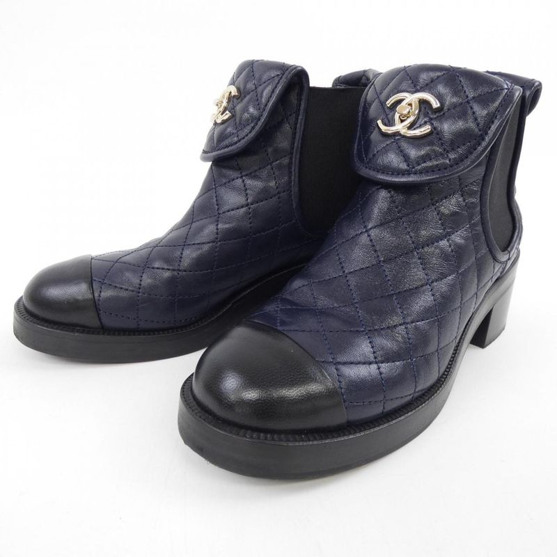 Chanel Ankle Boots Ankle Boots TURN LOCK G45144b14037 Boots