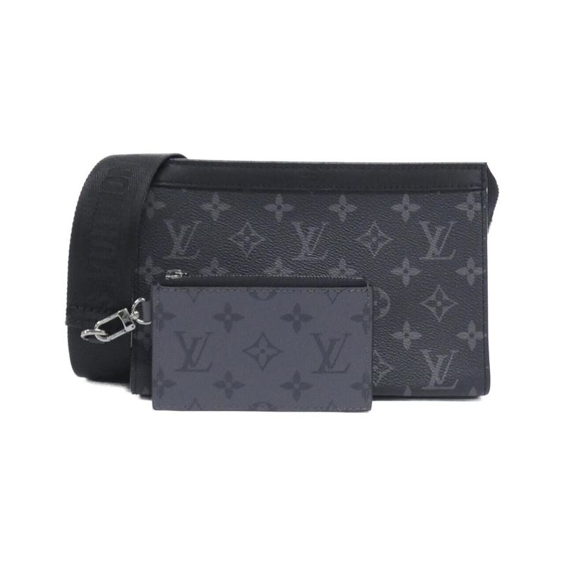 Louis Vuitton Monogram Eclipse Reverse Gaston Wearable Wallet M81124 Shoulder