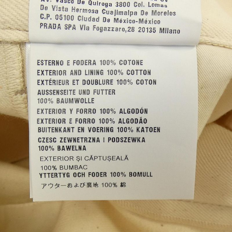 Prada Triangle Logo Gep344 S222 12CD Jeans