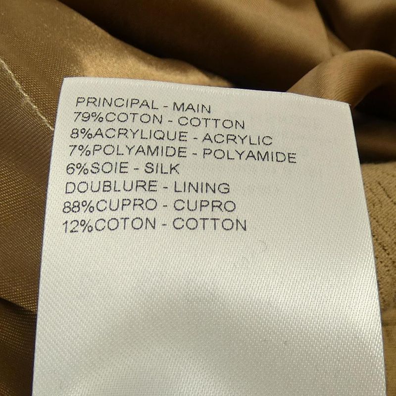 Louis Vuitton Cotton Silk Blend Trench Hsk02eqcw Trench Coat