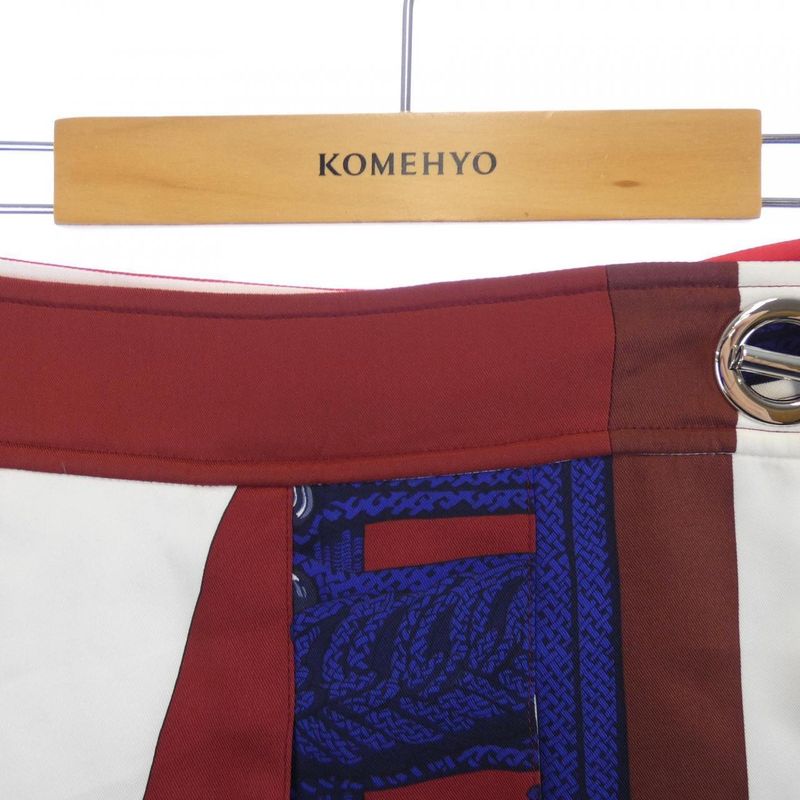 Hermes Chaine D'ancre *06-7300 Twill Raine Skirt