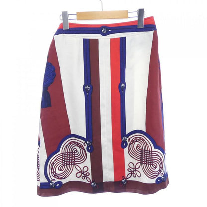 Hermes Chaine D'ancre *06-7300 Twill Raine Skirt