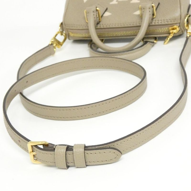 Louis Vuitton Bicolor Monogram Empreinte Nano Speedy M82890 Boston Bag