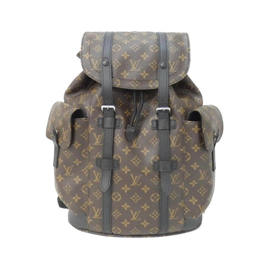 Louis Vuitton Monogram Macassar Christopher MM M43735 Backpack Sac