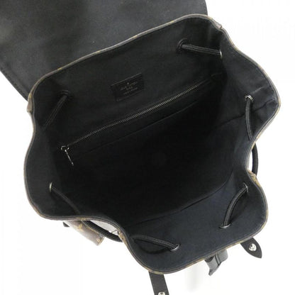 Louis Vuitton Monogram Macassar Christopher MM M43735 Backpack Sac
