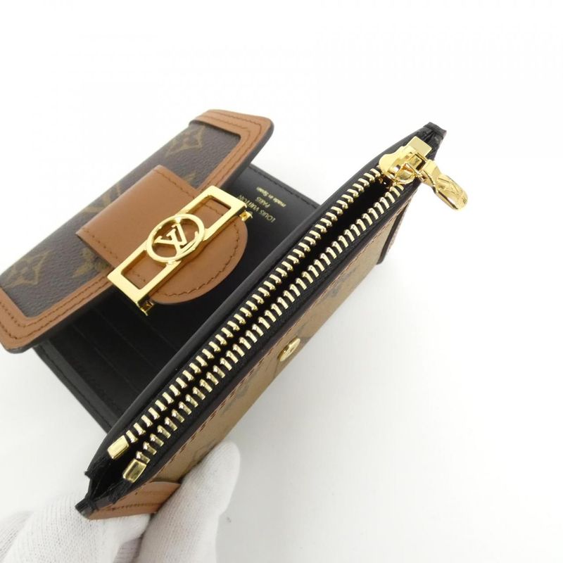 Louis Vuitton Monogram Portefeuille Dauphine Compact M68725 Wallet