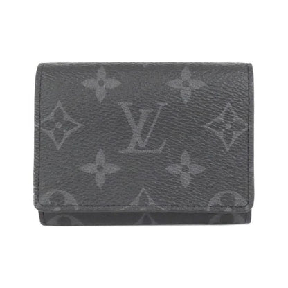 Louis Vuitton Monogram Eclipse Card Case Envelop Carte De Visite M12874