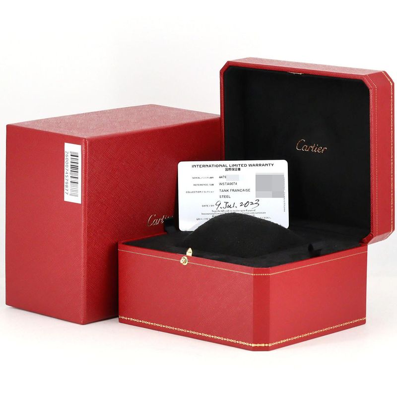 Cartier Tank Francaise MM Wsta0074 SS Quartz