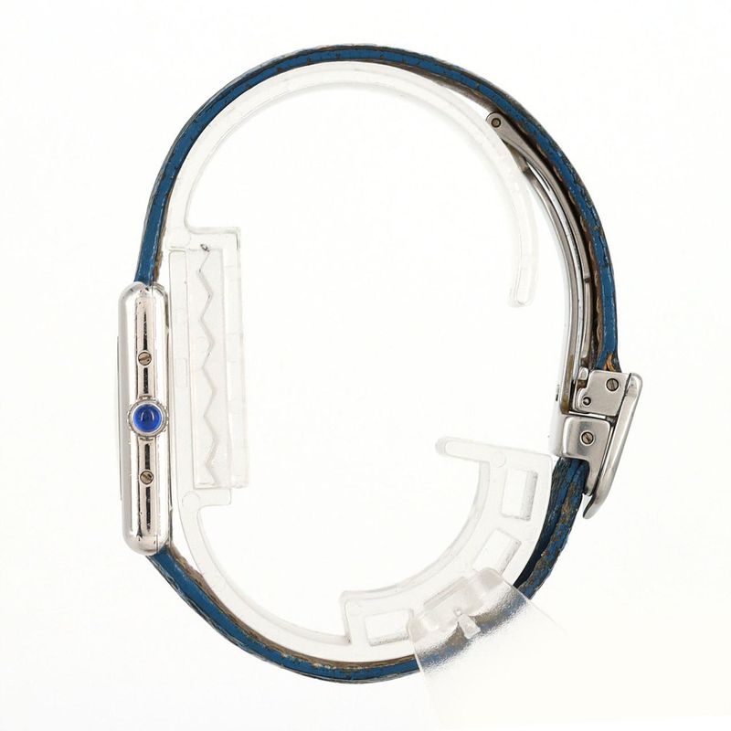 Cartier Must Tank SM W1001565 Silver Quartz