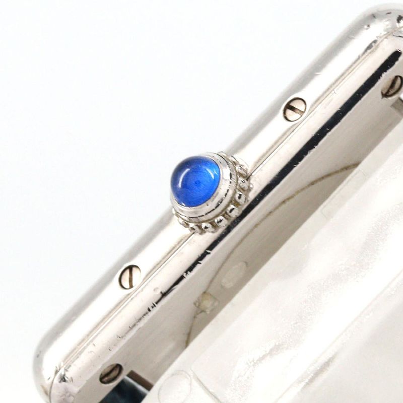 Cartier Must Tank SM W1001565 Silver Quartz