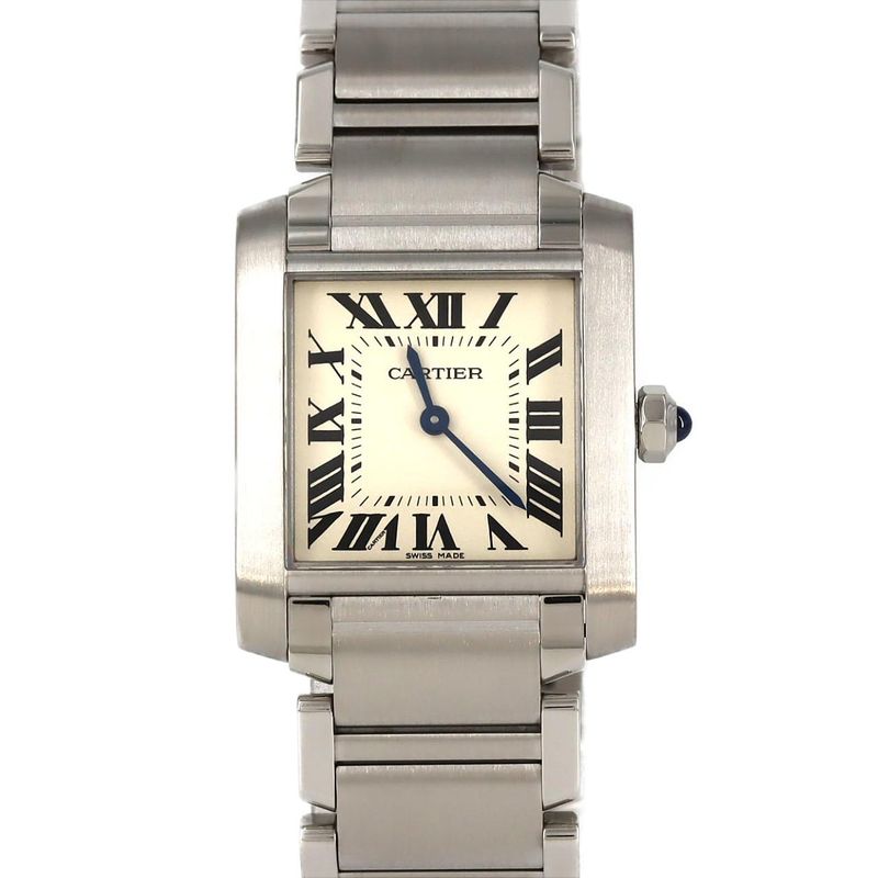 Cartier Tank Francaise MM Wsta0005 SS Quartz