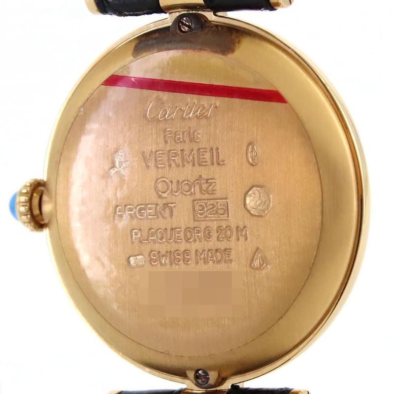 Cartier Must VLC LM GP W1001754 GP Quartz