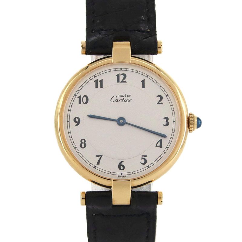 Cartier Must VLC LM GP W1001754 GP Quartz