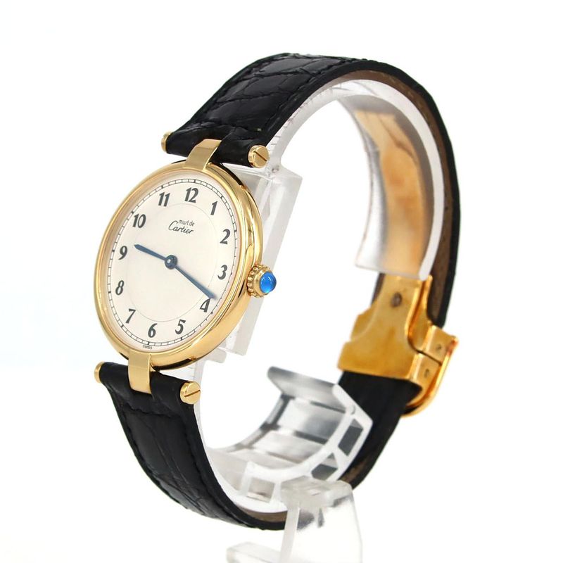 Cartier Must VLC LM GP W1001754 GP Quartz