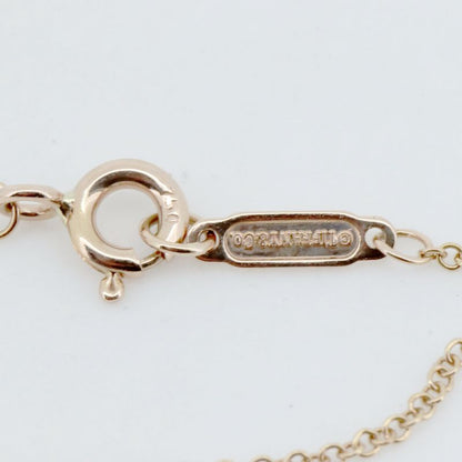 Tiffany & Co Metro Cross Diamond Necklace 18K Pink Gold (18k Pink Gold)