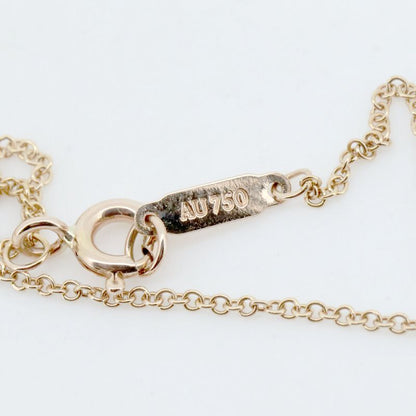 Tiffany & Co Metro Cross Diamond Necklace 18K Pink Gold (18k Pink Gold)