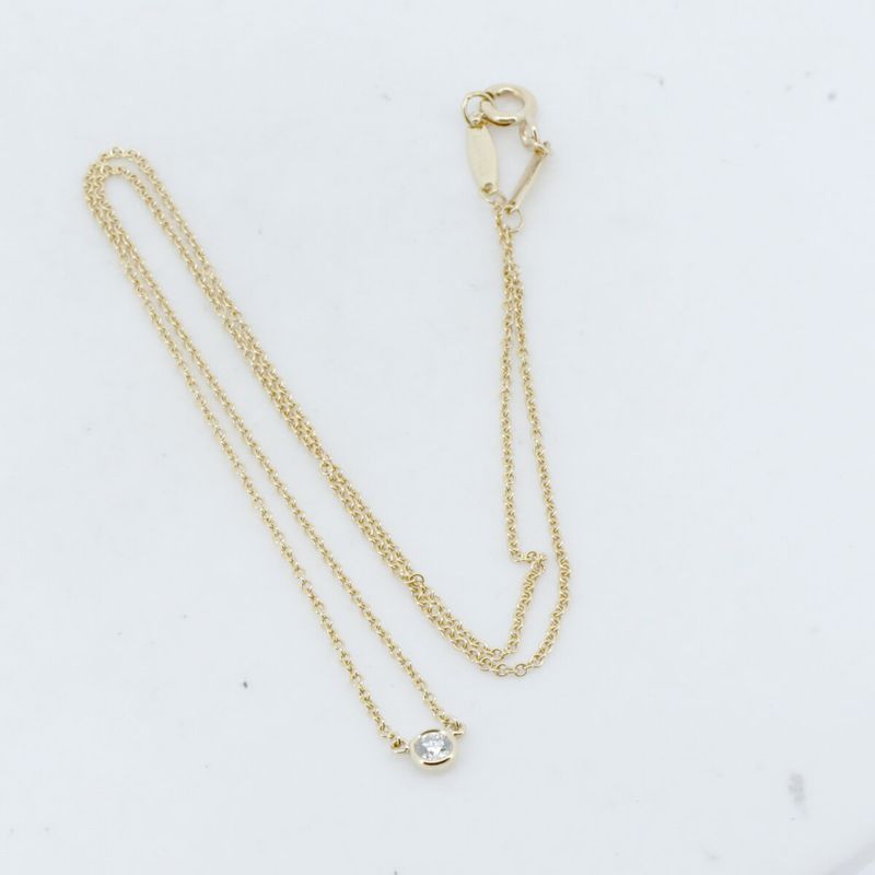 Tiffany & Co By-the-yard Diamond Necklace 4.0mm (0.16in) 18K Yellow Gold (18k