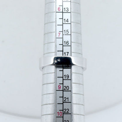 Cartier Tank Ring Ring Size 16.5 Amethyst 18K White Gold (18k White Gold )