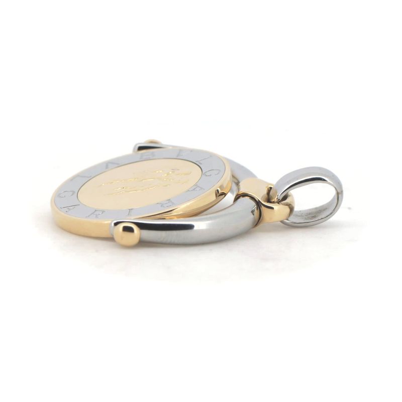Bulgari Horoscope Gemini Pendant SS 18K Yellow Gold (stainless Steel 18k Yellow