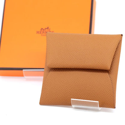 Hermes Bastia Brown Coin Case Men's Women's Pawnbroker