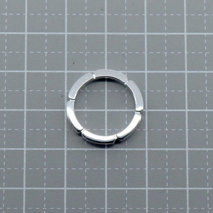 Cartier Maillon Panthère Diamond Ring Size 7 18K White Gold (18k White Gold )