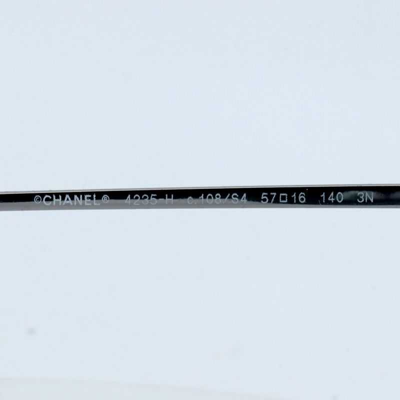 Chanel Sunglasses 4235-h 108154 57□16 Ladies' Black Pawnshop Lot