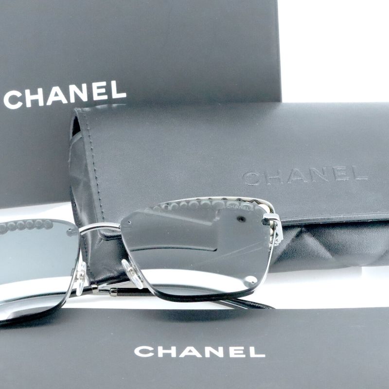 Chanel Sunglasses 4235-h 108154 57□16 Ladies' Black Pawnshop Lot