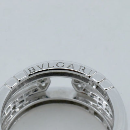 Bulgari Parentesi Diamond Ring Ring Size 11.5 18K White Gold (18k White Gold )