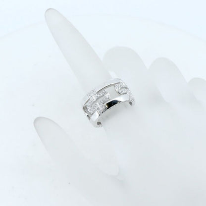 Bulgari Parentesi Diamond Ring Ring Size 11.5 18K White Gold (18k White Gold )
