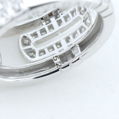 Bulgari Parentesi Diamond Ring Ring Size 11.5 18K White Gold (18k White Gold )