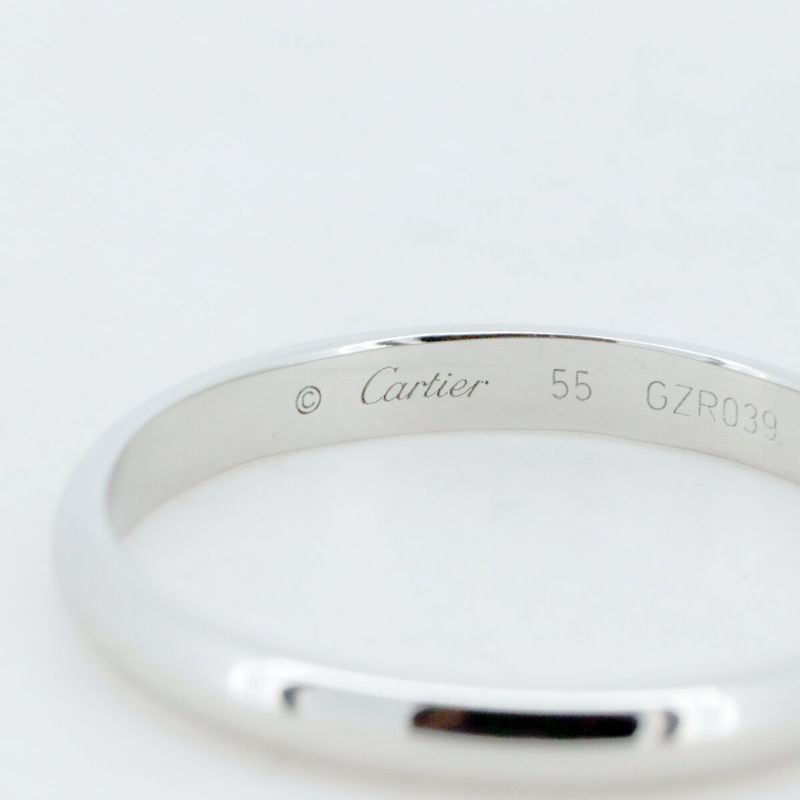 Cartier 1895 Wedding Ring Size 14.5 Pt950 (platinum ) Pawnbroker