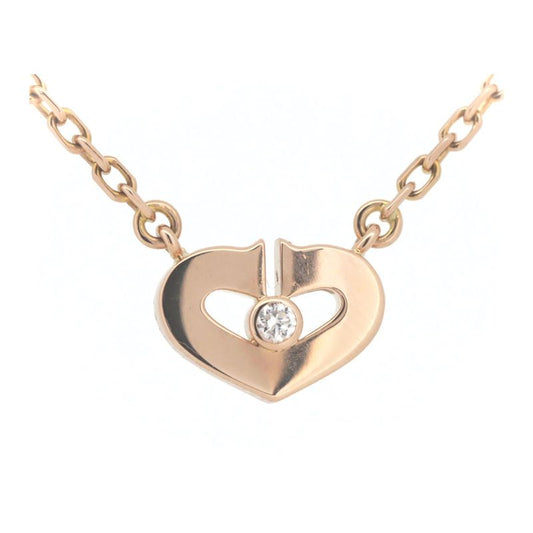 Cartier C-heart Diamond Necklace 18K Pink Gold (18k Pink Gold) Pawnshop Item